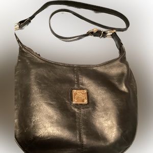 HCL The Original MCM Hand Crafted Leather Hobo Shoulder Handbag